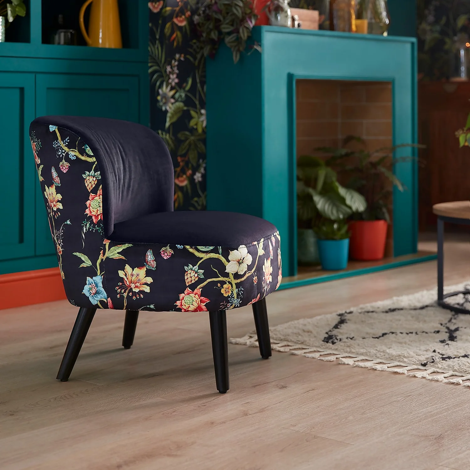 Amy Occasional Chair - Curiosity Navy Amy Occasional Chair - Curiosity Navy -Deals Furniture Store 13644153 3764977257180724