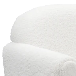 Barry Boucle Armchair - Cream -Deals Furniture Store 13644170 1465003705347320