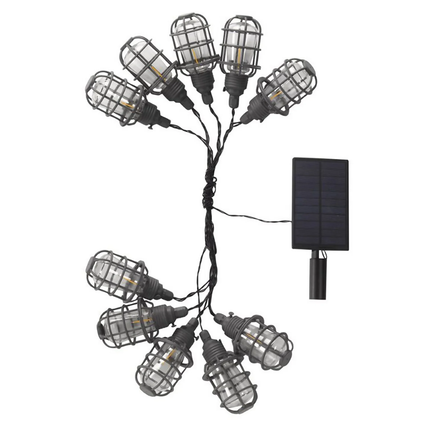 Shoreditch Solar String Lights - Set of 10 Shoreditch Solar String Lights - Set Of 10 -Deals Furniture Store 13972041 3445009222693853