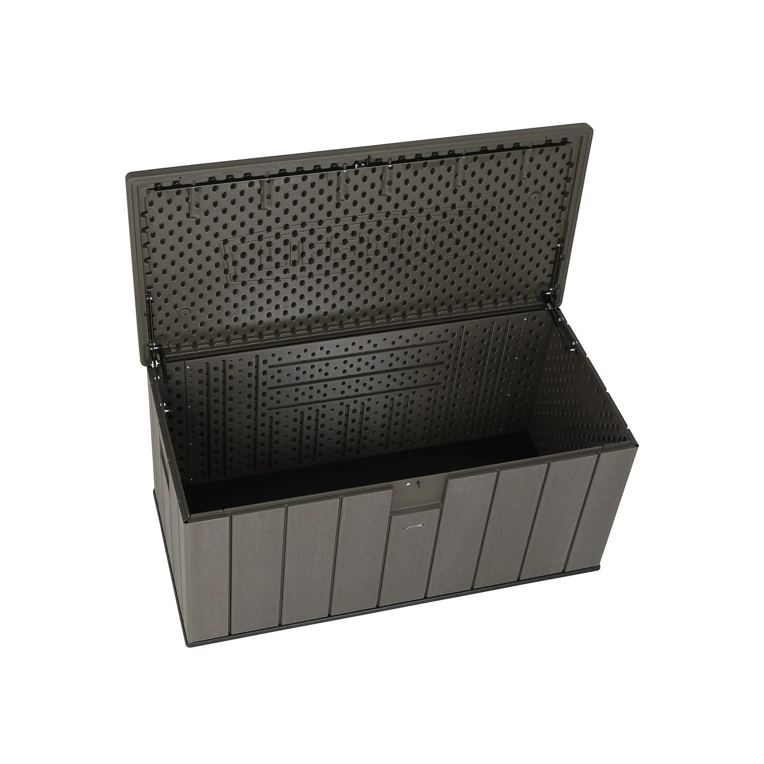 LIFETIME 568L Outdoor Storage Deck Box - Rough-Cut Brown LIFETIME 568L Outdoor Storage Deck Box - Rough-Cut Brown -Deals Furniture Store 13997406 1054999835604588