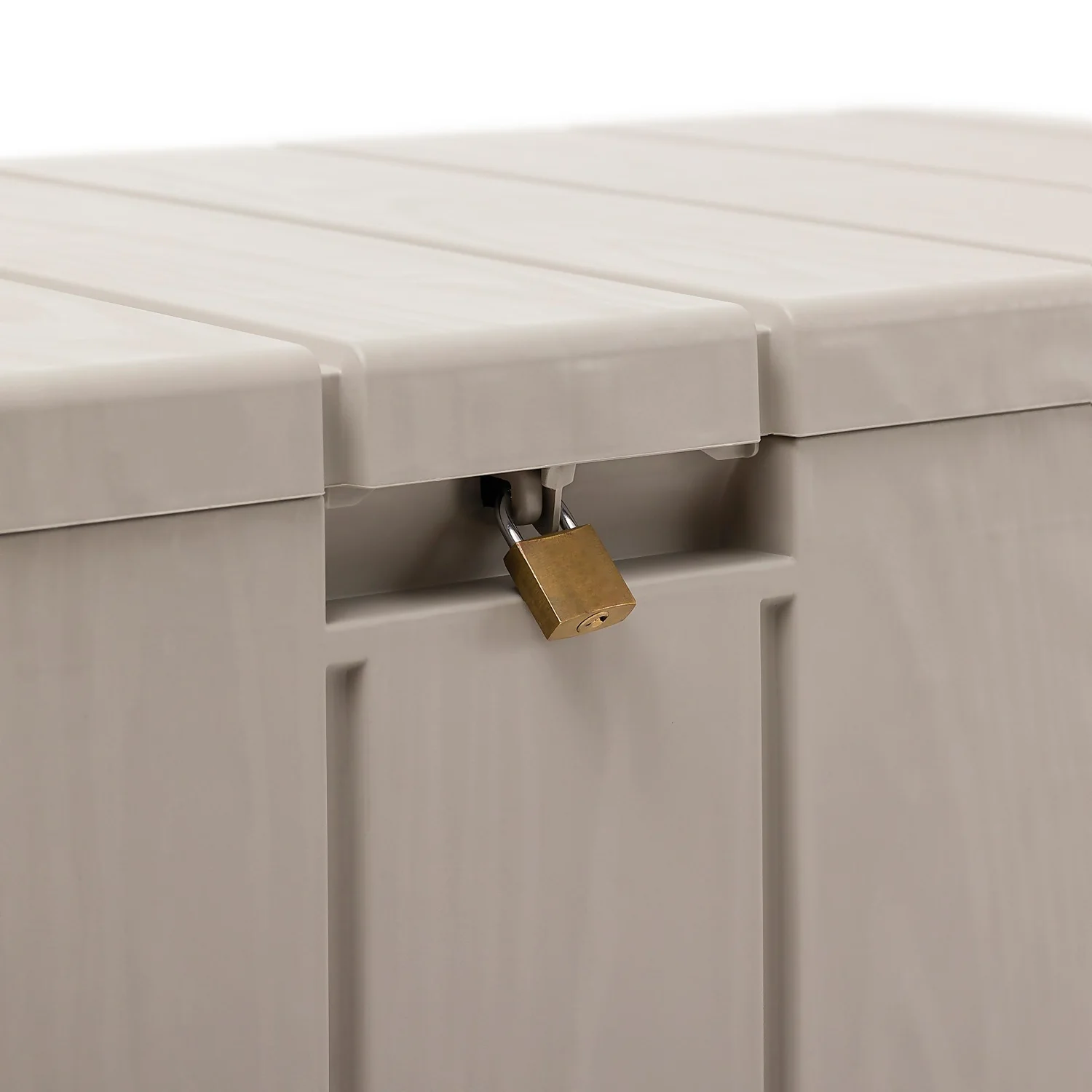 Toomax Bravo Garden Storage Box 270L - Warm Grey Toomax Bravo Garden Storage Box 270L - Warm Grey -Deals Furniture Store 13997481 1505004537275931