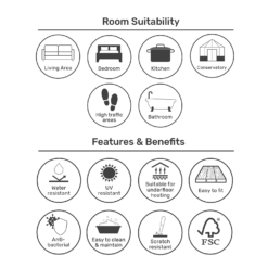 EGGER HOME Brown Perganti Walnut 8mm Aqua+ Laminate Flooring 3 EGGER HOME Brown Perganti Walnut 8mm Aqua+ Laminate Flooring -Deals Furniture Store 13999105 2095014868716668