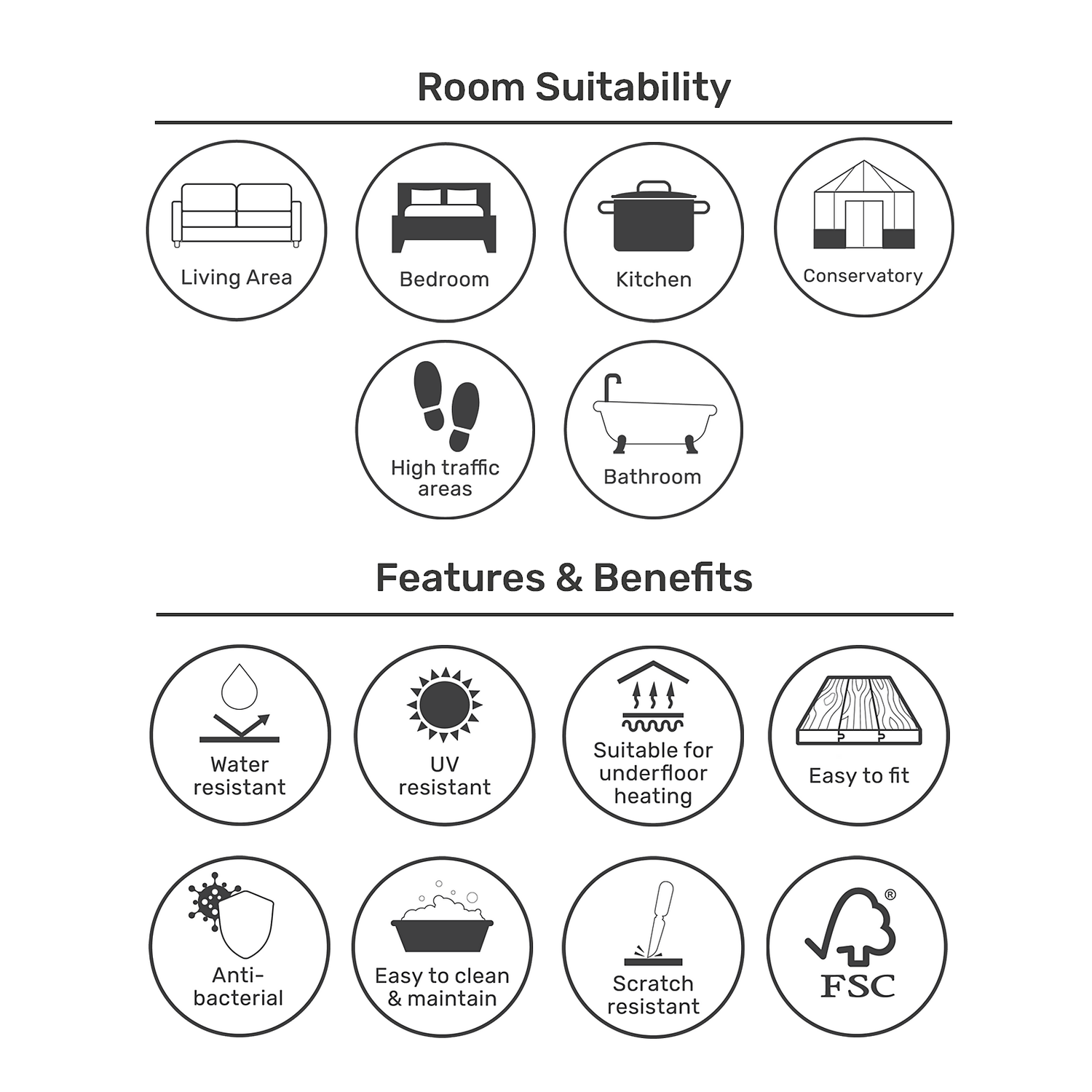 EGGER HOME Brown Perganti Walnut 8mm Aqua+ Laminate Flooring EGGER HOME Brown Perganti Walnut 8mm Aqua+ Laminate Flooring -Deals Furniture Store 13999105 2095014868716668