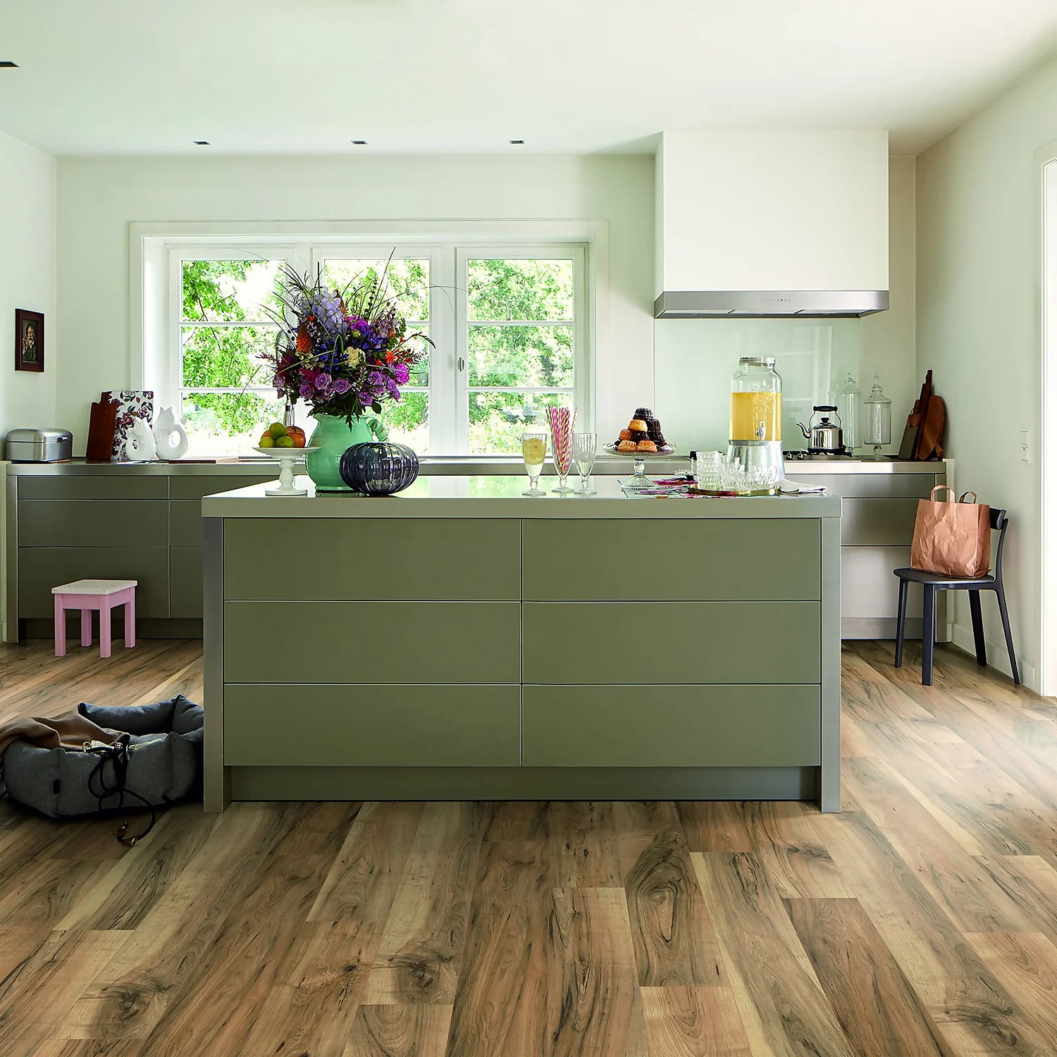 EGGER HOME Brown Perganti Walnut 8mm Aqua+ Laminate Flooring EGGER HOME Brown Perganti Walnut 8mm Aqua+ Laminate Flooring -Deals Furniture Store 13999105 8415009674819752